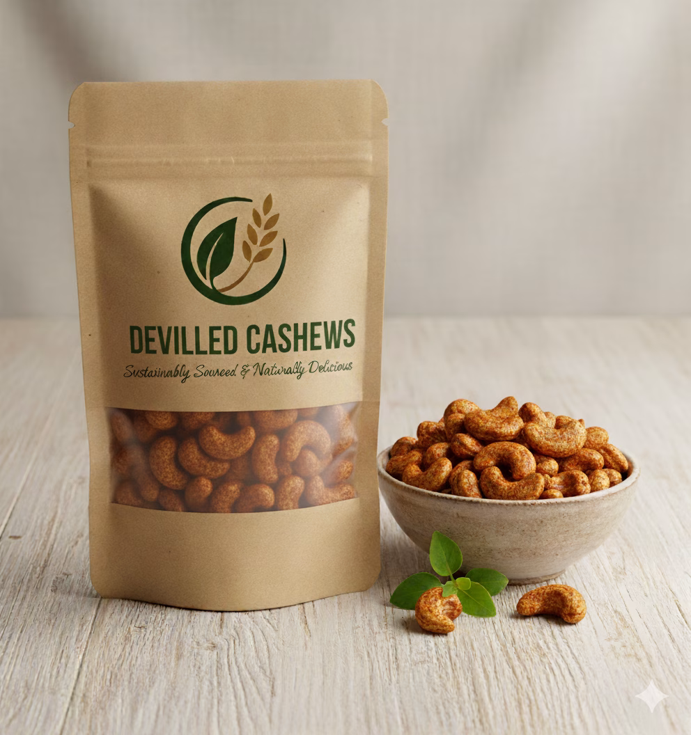 Devilled cashew